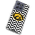 University of Iowa Hawkeyes Chevron Print Moto G Power 5G (2025) Clear Case