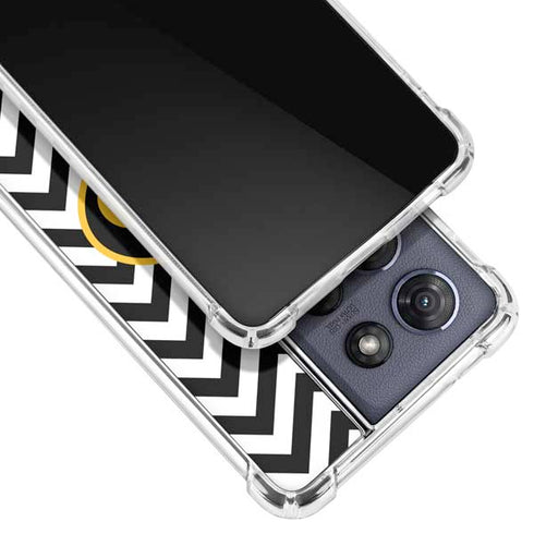 University of Iowa Hawkeyes Chevron Print Moto G Power 5G (2025) Clear Case