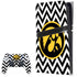 University of Iowa Hawkeyes Chevron Print PlayStation PS5 Skins