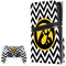 University of Iowa Hawkeyes Chevron Print PS5 Pro Disk Bundle Skin