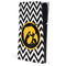 University of Iowa Hawkeyes Chevron Print PS5 Slim Digital Edition Console Skin