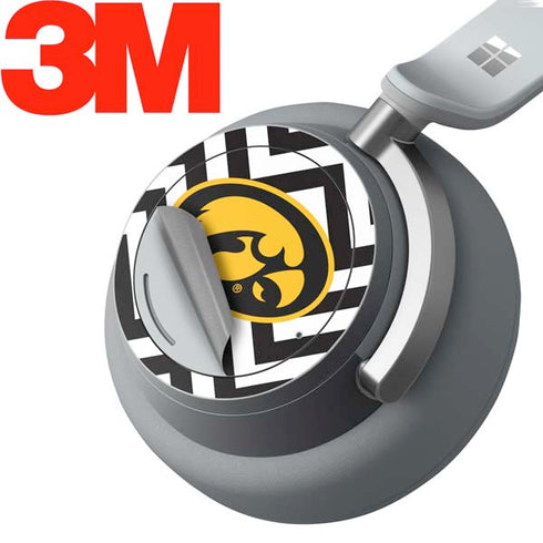 University of Iowa Hawkeyes Chevron Print Surface Headphones Skin
