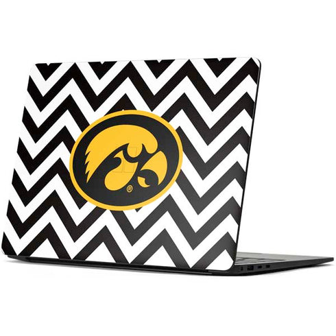 University of Iowa Hawkeyes Chevron Print Surface Laptop 7 13.8in Skin