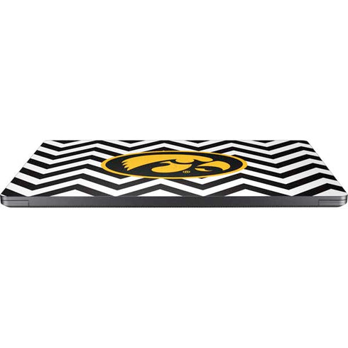 University of Iowa Hawkeyes Chevron Print Surface Laptop 7 15in Skin