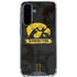 University of Iowa Hawkeyes Distressed Logo Galaxy A36 5G Clear Case