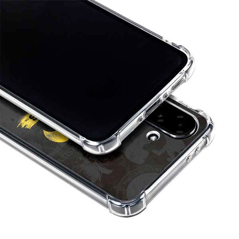 University of Iowa Hawkeyes Distressed Logo Galaxy A36 5G Clear Case