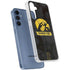 University of Iowa Hawkeyes Distressed Logo Galaxy A55 5G Clear Case