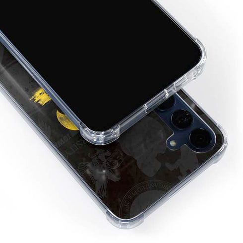 University of Iowa Hawkeyes Distressed Logo Galaxy A55 5G Clear Case