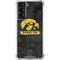University of Iowa Hawkeyes Distressed Logo Galaxy S22 Clear Case