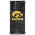 University of Iowa Hawkeyes Distressed Logo Galaxy S22 Clear Case