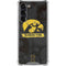 University of Iowa Hawkeyes Distressed Logo Galaxy S24 FE Clear Case
