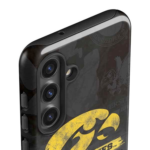 University of Iowa Hawkeyes Distressed Logo Galaxy S25 Impact Case