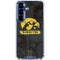 University of Iowa Hawkeyes Distressed Logo Galaxy S25 FE Clear Case