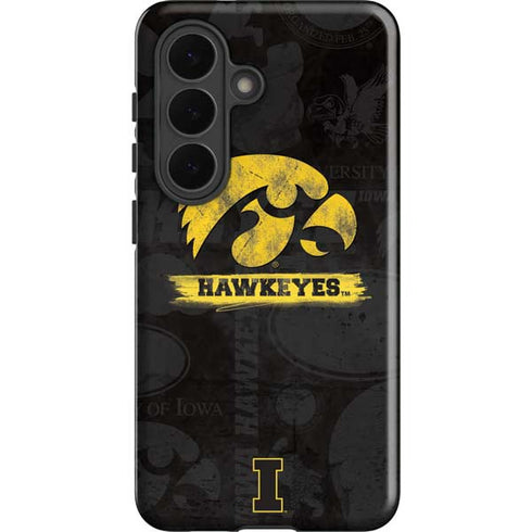 University of Iowa Hawkeyes Distressed Logo Galaxy S26 Plus Impact Case