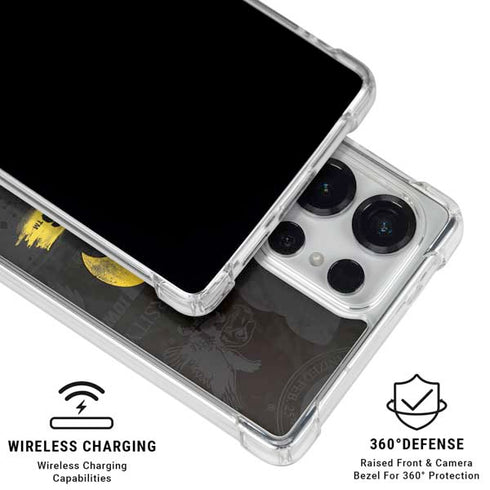 University of Iowa Hawkeyes Distressed Logo Galaxy S26 Ultra Clear Case