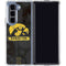 University of Iowa Hawkeyes Distressed Logo Galaxy Z Fold5 5G Clear Case