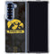 University of Iowa Hawkeyes Distressed Logo Galaxy Z Fold6 Clear Case