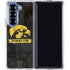 University of Iowa Hawkeyes Distressed Logo Galaxy Z Fold6 Clear Case