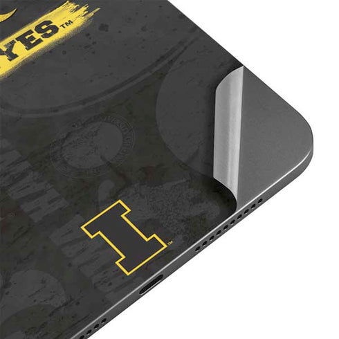 University of Iowa Hawkeyes Distressed Logo Apple iPad Mini Skin