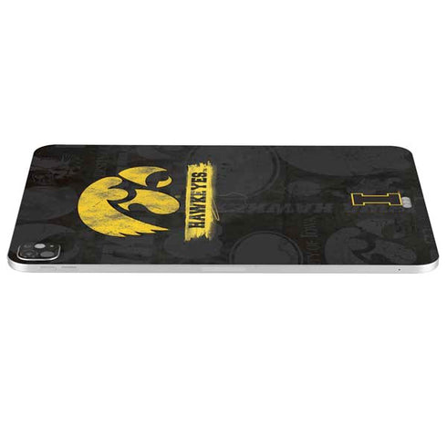 University of Iowa Hawkeyes Distressed Logo iPad Pro 13in M4 (2024) Skin