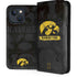 University of Iowa Hawkeyes Distressed Logo iPhone 13 Folio Case