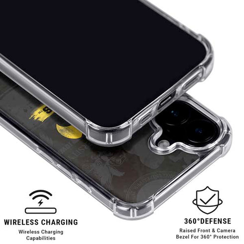University of Iowa Hawkeyes Distressed Logo iPhone 16 MagSafe Case