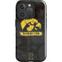 University of Iowa Hawkeyes Distressed Logo iPhone 16 Pro Impact Case