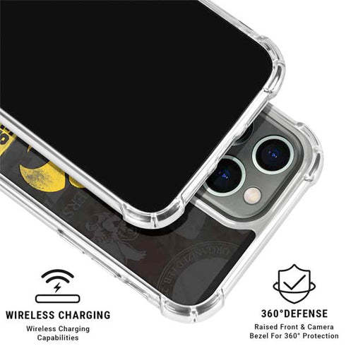 University of Iowa Hawkeyes Distressed Logo iPhone 16 Pro Max Clear Case