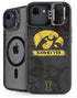 University of Iowa Hawkeyes Distressed Logo iPhone 16e Kickstand Case