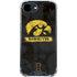 University of Iowa Hawkeyes Distressed Logo iPhone 16e Clear Case