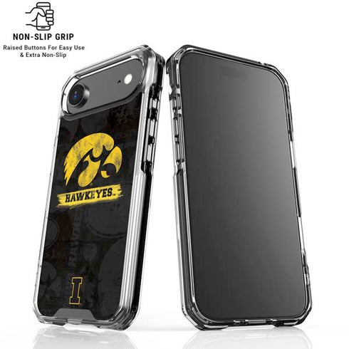 University of Iowa Hawkeyes Distressed Logo iPhone 17 Air MagSafe Case