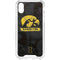 University of Iowa Hawkeyes Distressed Logo iPhone XS Clear Case