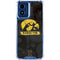 University of Iowa Hawkeyes Distressed Logo Moto G 5G (2024) Clear Case