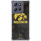 University of Iowa Hawkeyes Distressed Logo Moto G Play 5G (2025) Clear Case