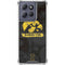 University of Iowa Hawkeyes Distressed Logo Moto G Stylus 5G (2025) Clear Case