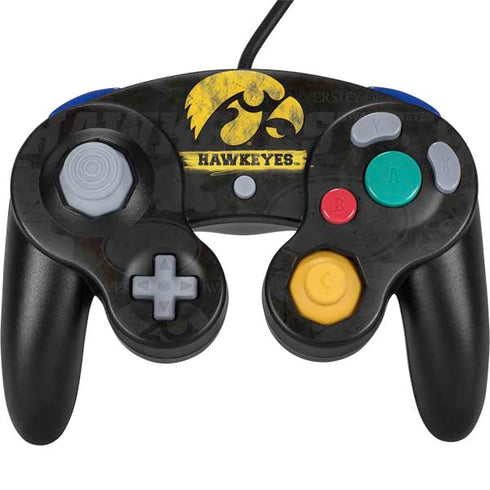 University of Iowa Hawkeyes Distressed Logo Nintendo Skins