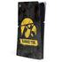 University of Iowa Hawkeyes Distressed Logo PS5 Slim Digital Edition Console Skin