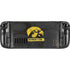 University of Iowa Hawkeyes Distressed Logo Steam Deck Handheld Gaming Computer Skin