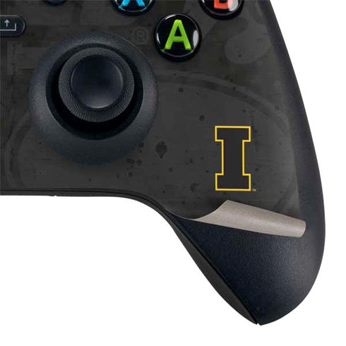 University of Iowa Hawkeyes Distressed Logo XBox Series X Digital Edition Bundle Skin