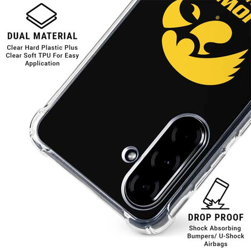 University of Iowa Hawkeyes Galaxy A36 5G Clear Case