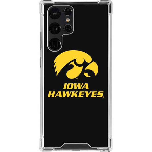 University of Iowa Hawkeyes Galaxy S23 Ultra Clear Case