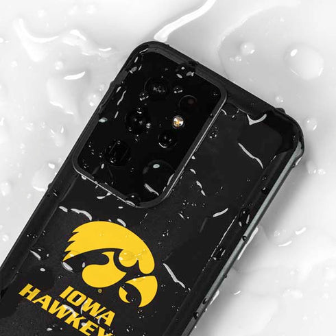 University of Iowa Hawkeyes Galaxy S24 Ultra Waterproof Case