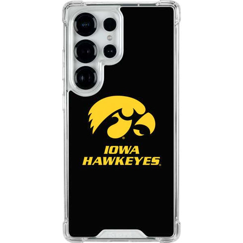 University of Iowa Hawkeyes Galaxy S25 Ultra Clear Case