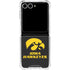 University of Iowa Hawkeyes Galaxy Z Flip7 Clear Case