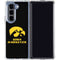 University of Iowa Hawkeyes Galaxy Z Fold5 5G Clear Case