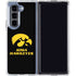 University of Iowa Hawkeyes Galaxy Z Fold5 5G Clear Case