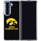 University of Iowa Hawkeyes Galaxy Z Fold6 Clear Case