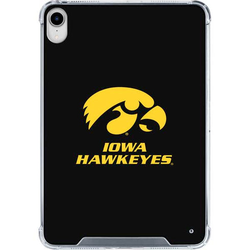 University of Iowa Hawkeyes iPad 11th Gen (2025) Clear Case