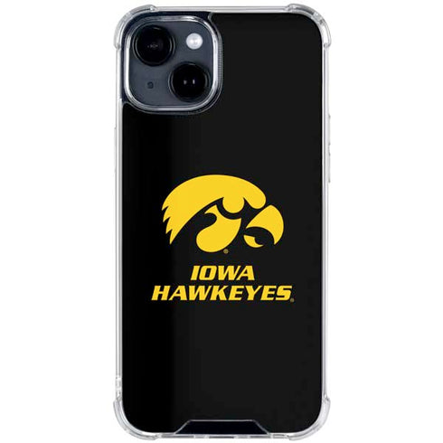 University of Iowa Hawkeyes iPhone 15 Clear Case
