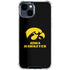University of Iowa Hawkeyes iPhone 15 Clear Case